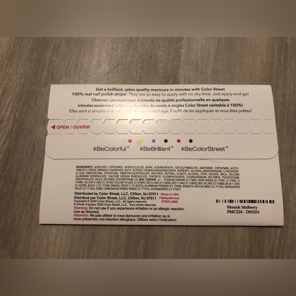 Color Street Nails- Munich Mulberry - Picture 3 of 6